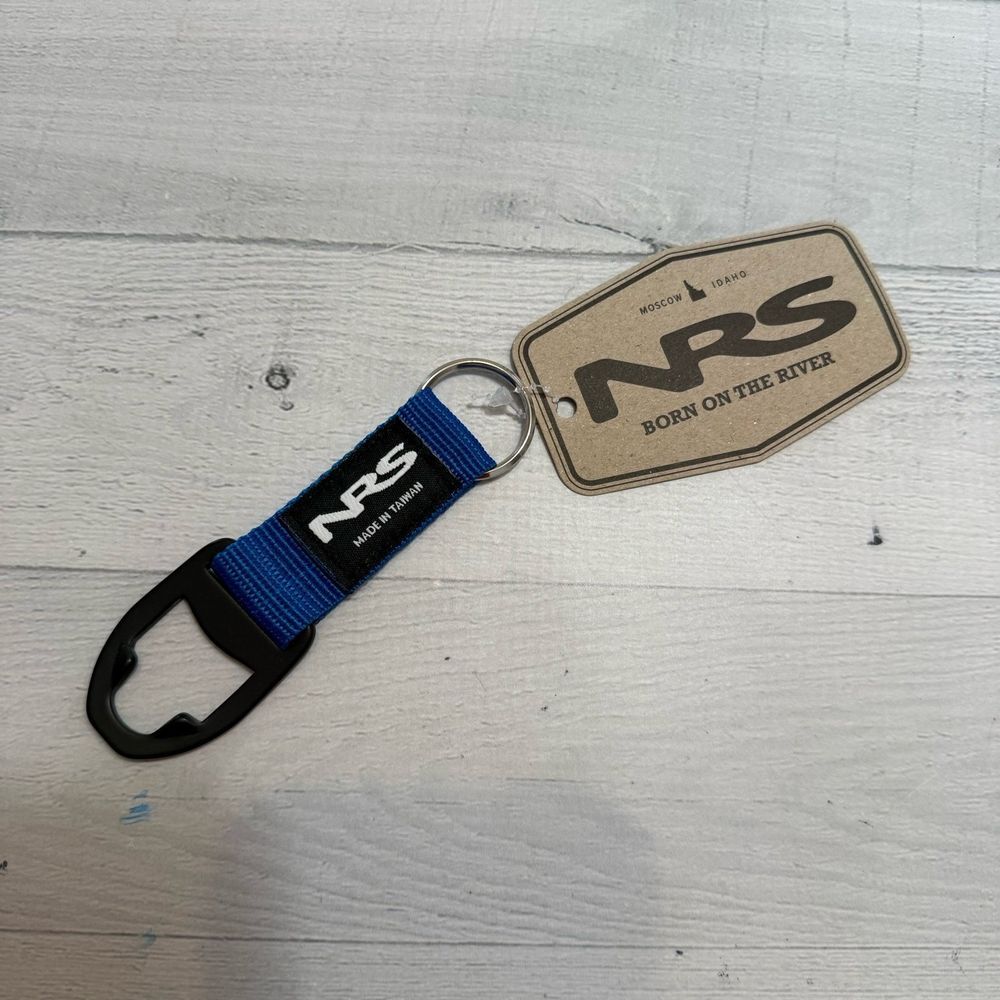 NRS Icon Key Chain blue yellow NEW